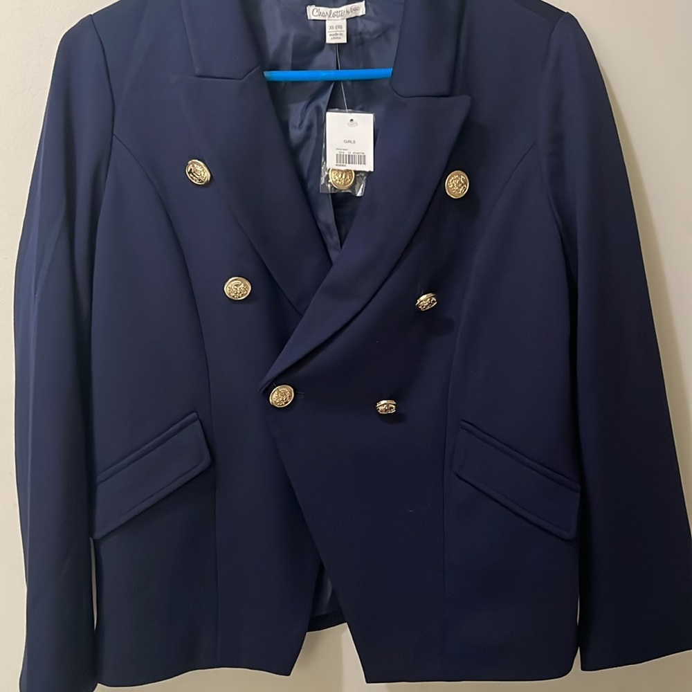 Women's size XL (18) Blue Dress Jacket - Picture 4 of 13